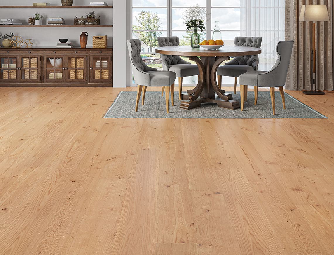 Thickness: 20mm Width: 240mm Length: 2200mm Species: Oak Surface: Brushed Finish: Oiled Room Suitability: Bedroom, Dining, Kitchen, Lounge Plank Style: Straight Plank room