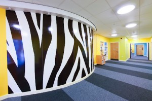 Zebra Print Wall Cladding